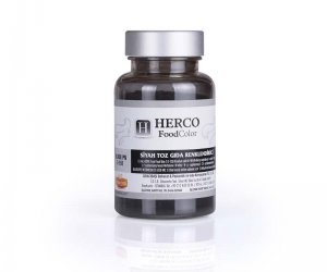 Siyah Toz Gıda Renklendirici - Heroc FoodColor 